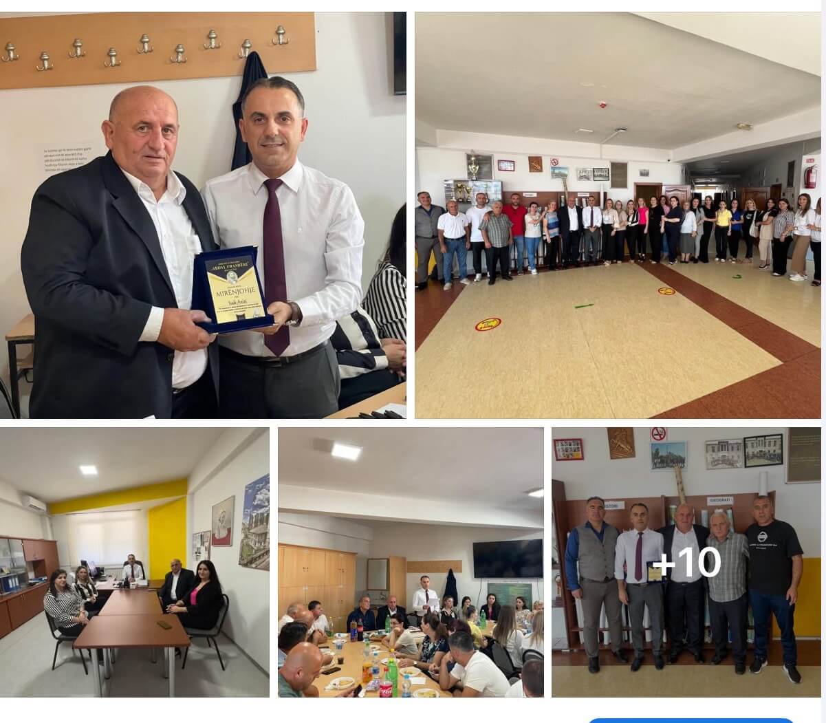 Urime pensionimin Arsimtari Isak Azizi