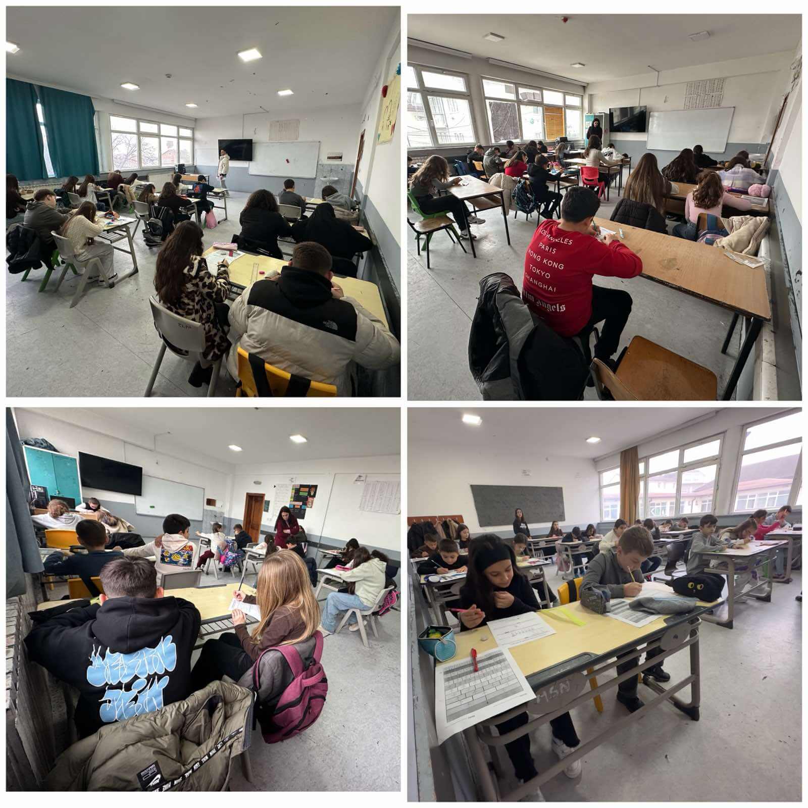 Garat shkollore-lënda matematikë